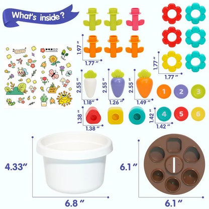 Hola Montessori Potted Plant Toy for Toddlers