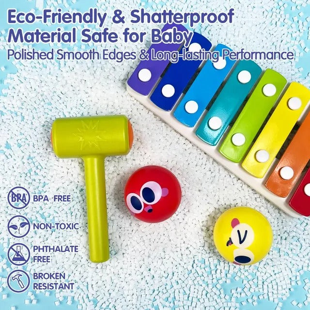 Hola Multifunctional Music Center 4-In-1 Montessori Toy