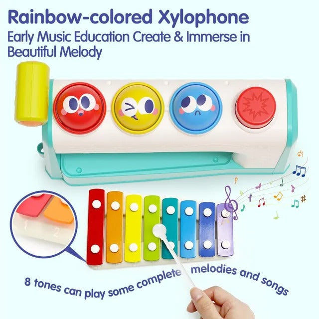 Hola Multifunctional Music Center 4-In-1 Montessori Toy