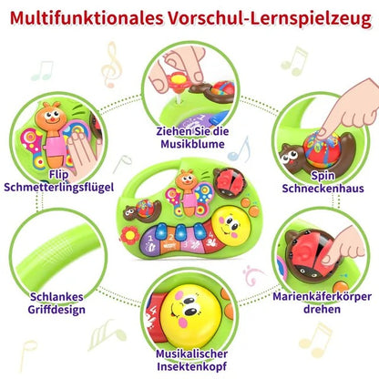 Hola Smile Face Fun Keyboard Interactive Baby Piano