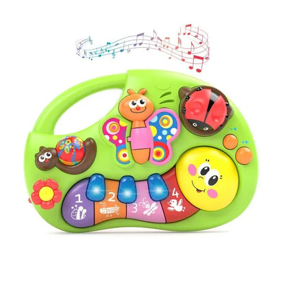 Hola Smile Face Fun Keyboard Interactive Baby Piano