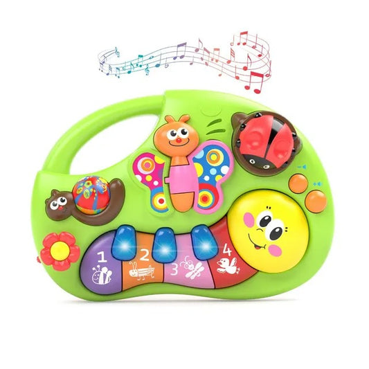 Hola Smile Face Fun Keyboard Interactive Baby Piano