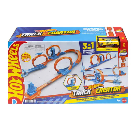 Hot Wheels Track Creator Triple Loop Kit