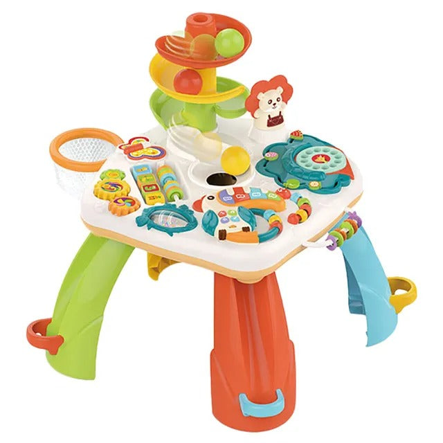 Huanger Baby Activity Play Table Learning With Music