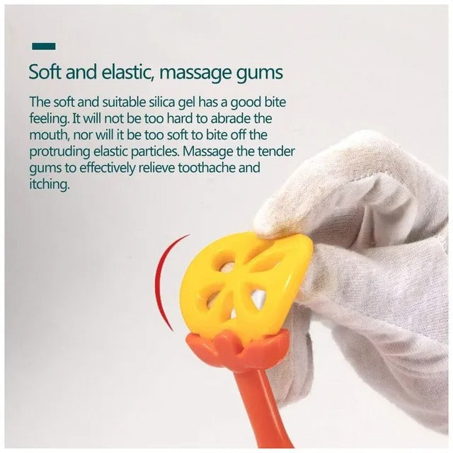 Huanger Baby Fruit Teether With Rattle