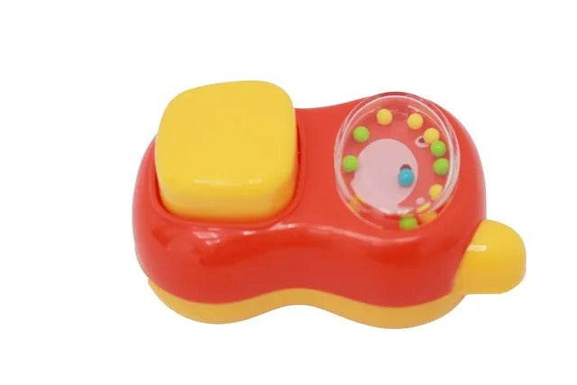 Huanger Baby Interactive Teether with Rattle & Lights