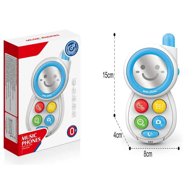 Huanger Baby Educational Phone Toy With Lights & Music.