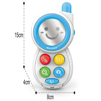 Huanger Baby Educational Phone Toy With Lights & Music.