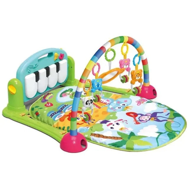 Huanger Baby Piano Fitness Rack With Playing Toys.
