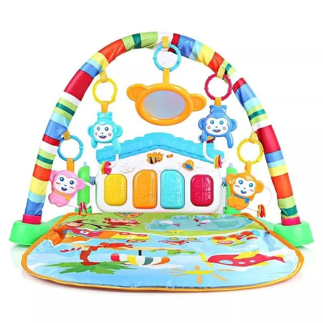 Huanger Baby Piano Fitness Rack With Playing Toys