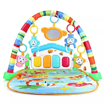 Huanger Baby Piano Fitness Rack With Playing Toys
