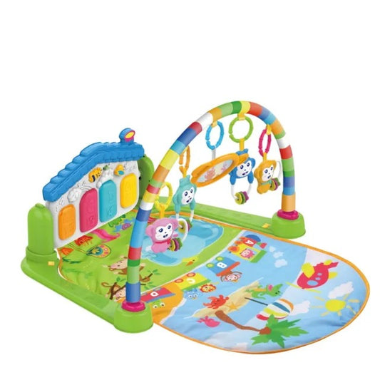 Huanger Baby Piano Fitness Rack With Playing Toys