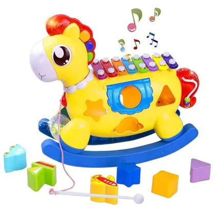Huanger Baby Musical Horse Toy