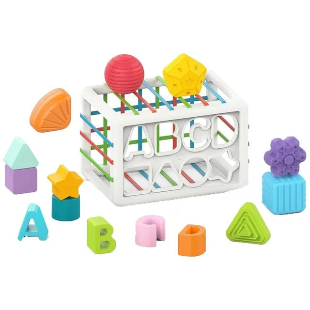 Huanger Baby Activity Cube Multi-Functional Learning Toy