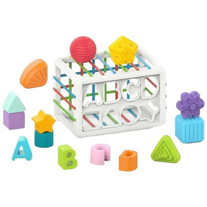 Huanger Baby Activity Cube Multi-Functional Learning Toy