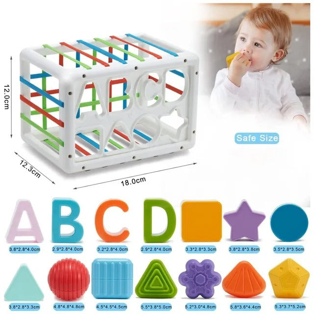 Huanger Baby Activity Cube Multi-Functional Learning Toy