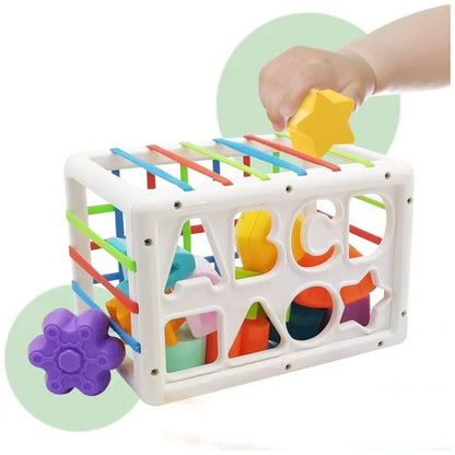Huanger Baby Activity Cube Multi-Functional Learning Toy