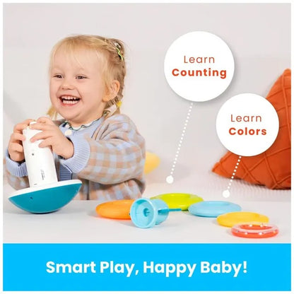 Huanger Baby Toys Stacking Game Musical Toy
