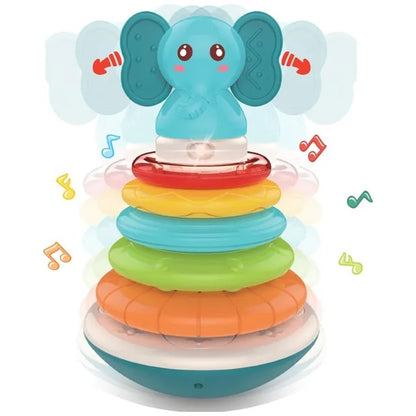 Huanger Baby Toys Stacking Game Musical Toy