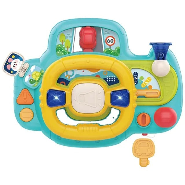 Huanger Kids Musical Smart Steering Wheel Simulation