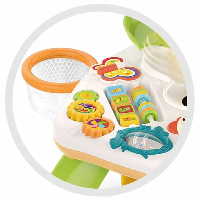 Huanger Baby Activity Play Table Learning With Music