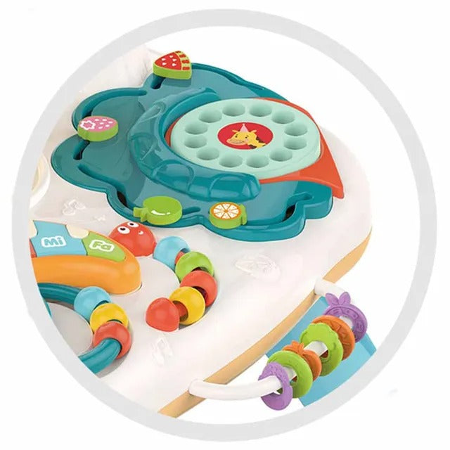 Huanger Baby Activity Play Table Learning With Music