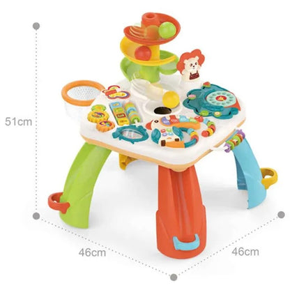 Huanger Baby Activity Play Table Learning With Music