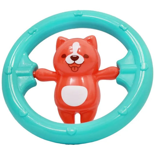 Huanger Baby Interactive Teether with Rattle & Lights