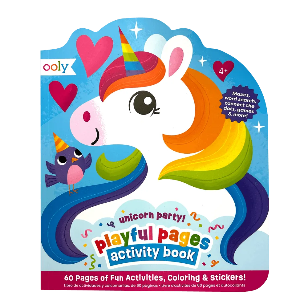Ooly Playful Pages Activity Book + Stickers