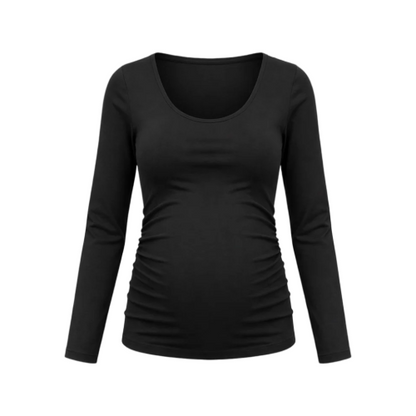 Become a Mom Tube Top (Black, Large)
