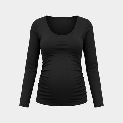 Become a Mom Tube Top (Black, Large)