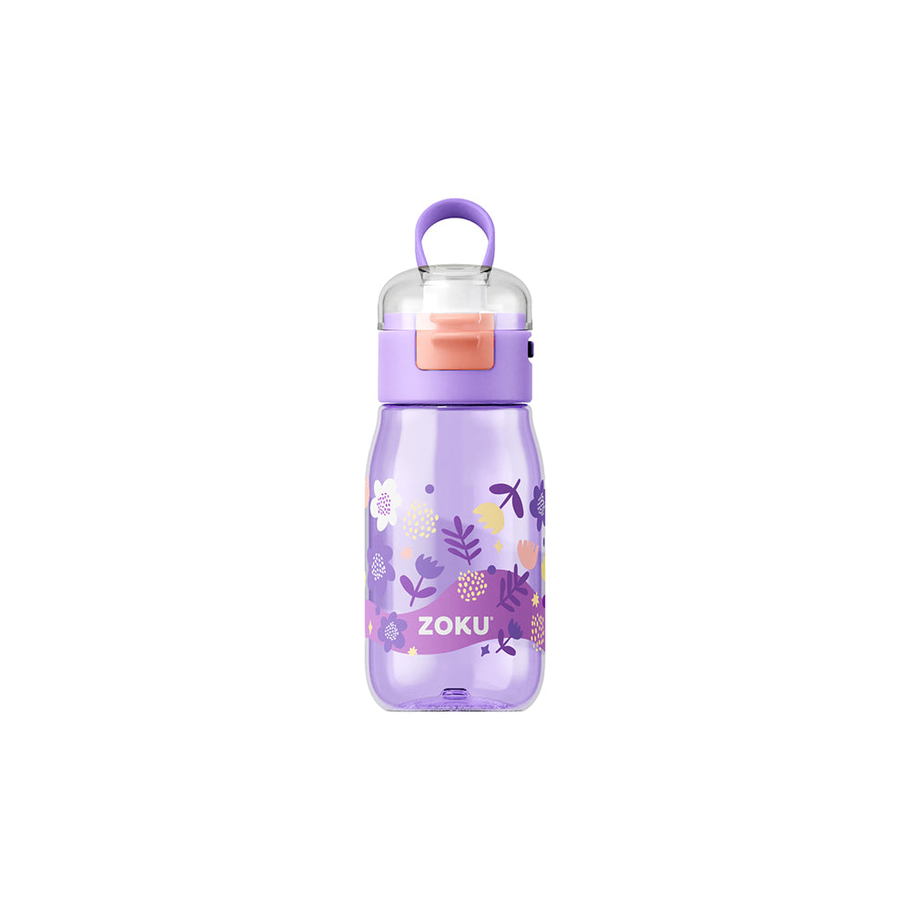 Zoku Purple Kids Flip Gulp Bottle 475ml