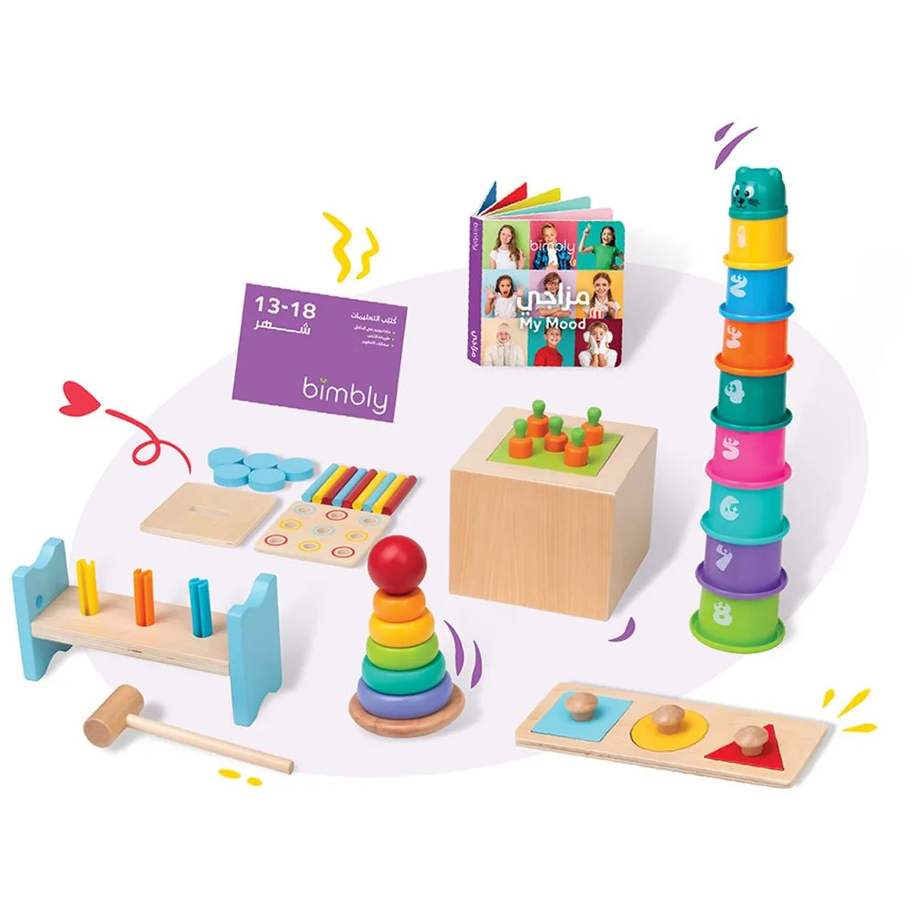 Bimbly Montessori Box The Curious Mind (13-18 Months)