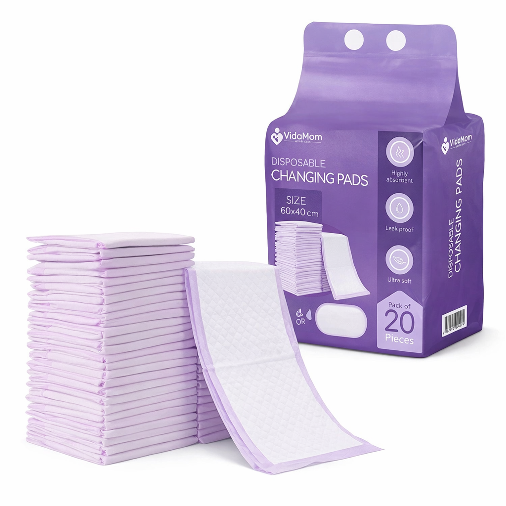 VidaMom Disposable Changing Pads (20's)