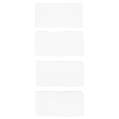 Little Unicorn - Cotton Muslin Squares - Pack of 4 - White