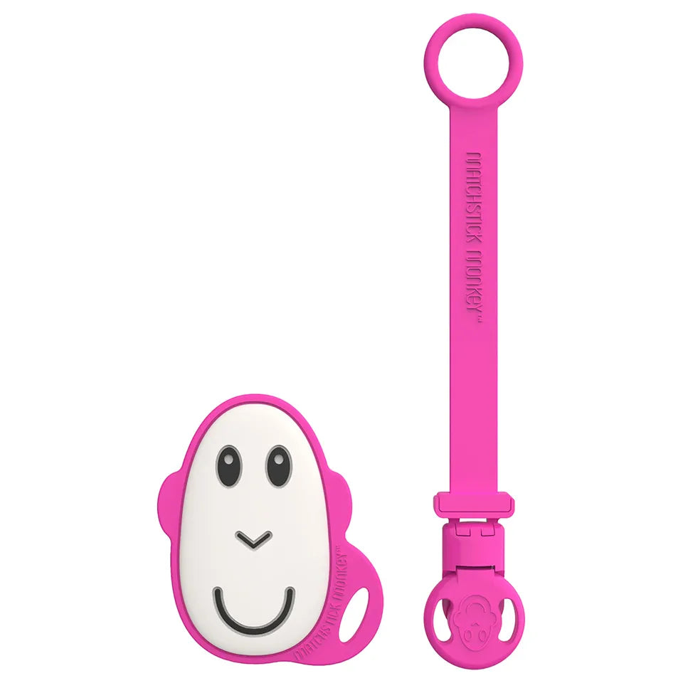 Matchstick Monkey - Flat Face Teether and Soother Clip