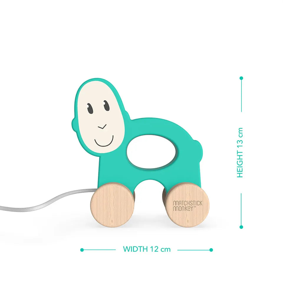 Matchstick Monkey - Playtime Pull Along - Monkey