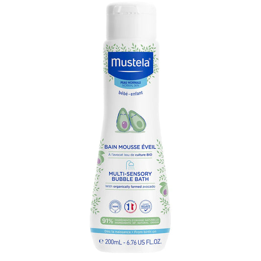 Mustela Multi Sensory Bubble Bath (200ml)