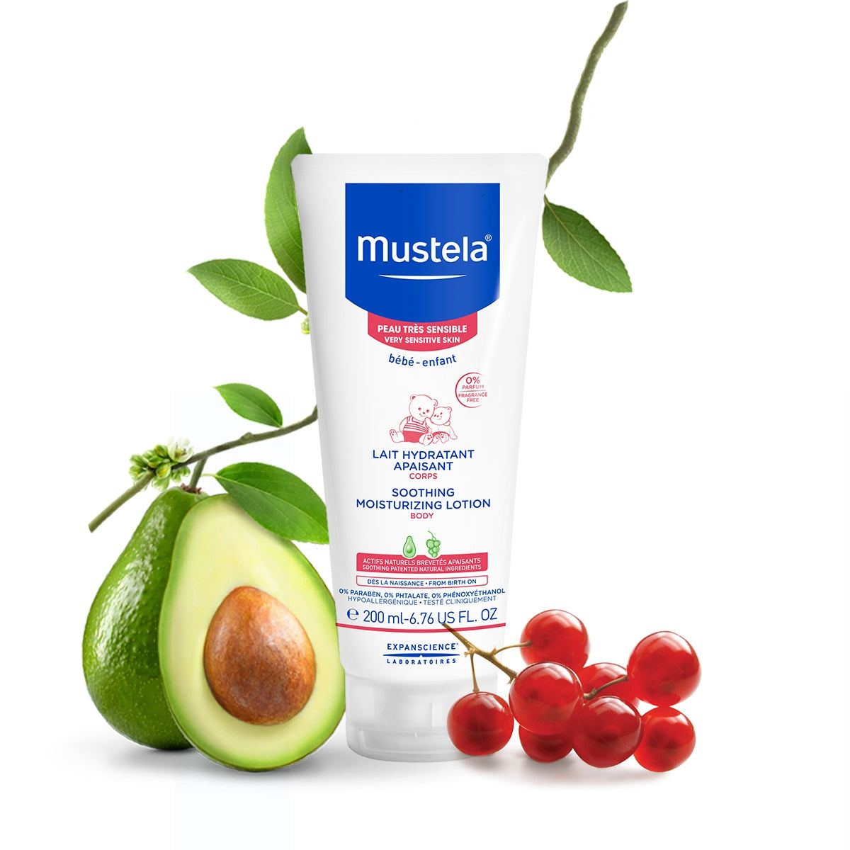 موستيلا لوشن مرطّب مهدّئ (200ml)