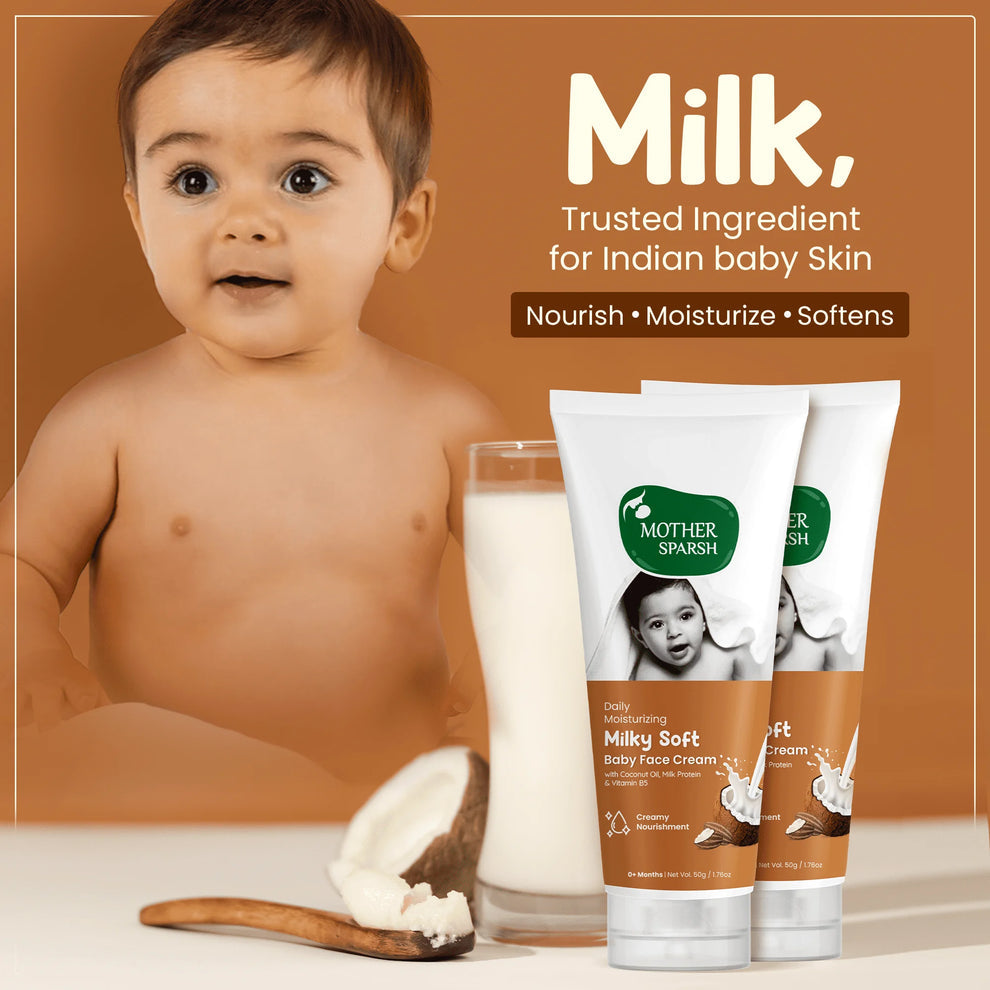 Mother Sparsh Daily Moisturizing Milky Soft Cream (50ml)