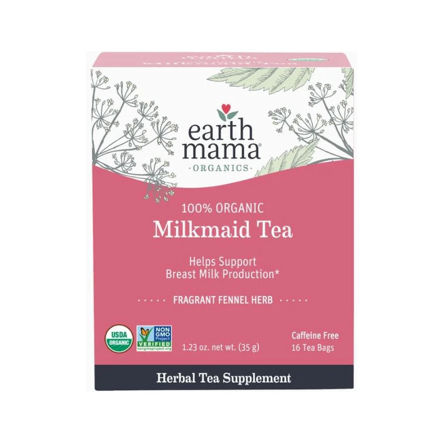 Organic Milkmaid Tea by Earth Mama, 16 Teabags