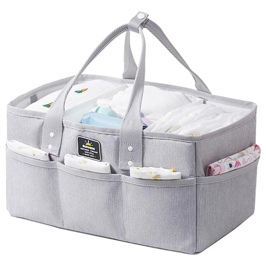 Sunveno Organizer Diaper Caddy (Grey)
