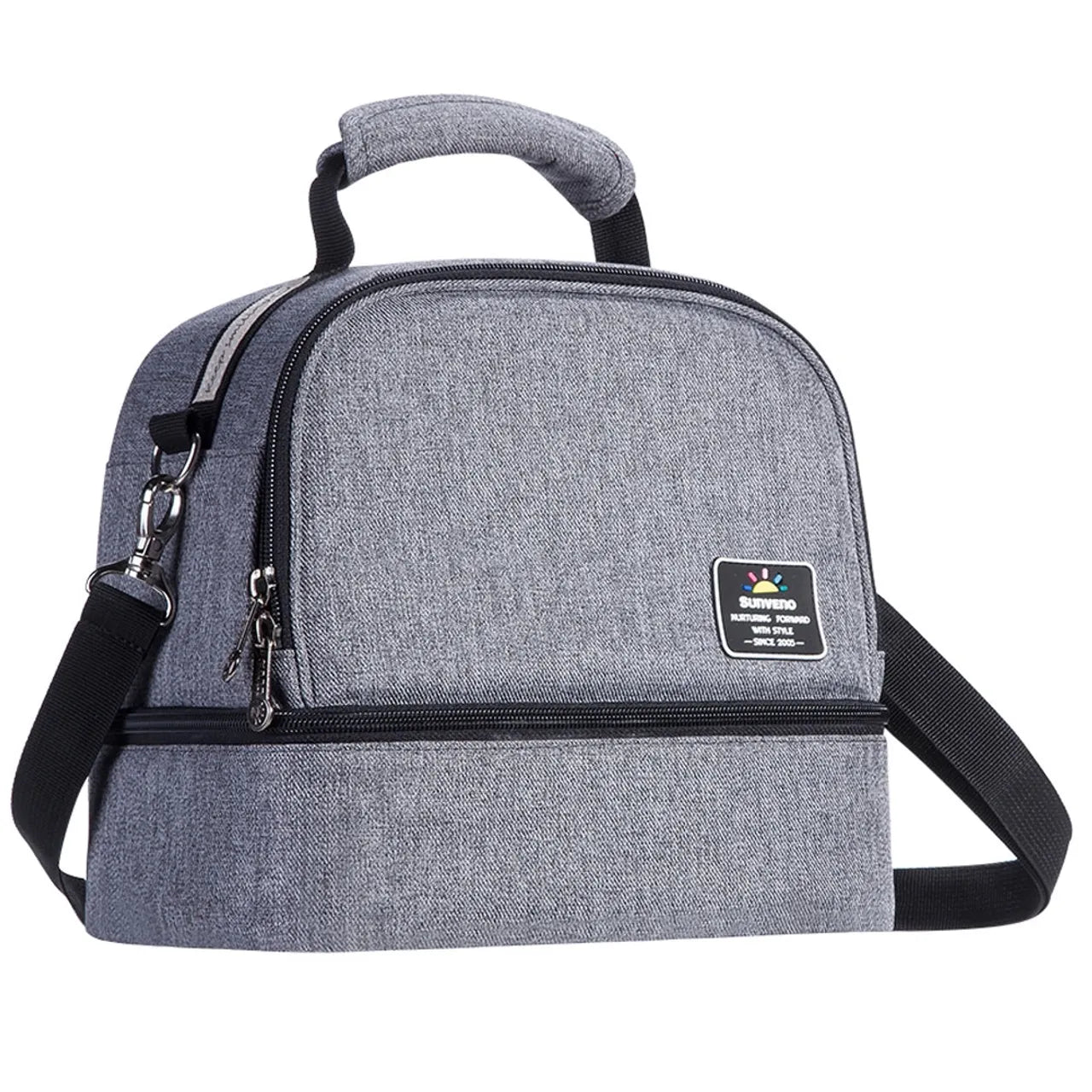 Sunveno Insulated
Bottle/Lunch Bag - Grey