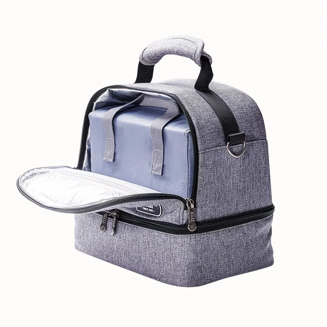 Sunveno Insulated
Bottle/Lunch Bag - Grey