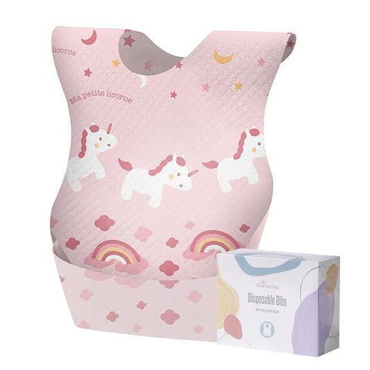 Sunveno Disposable Baby Bibs (20 Pcs)