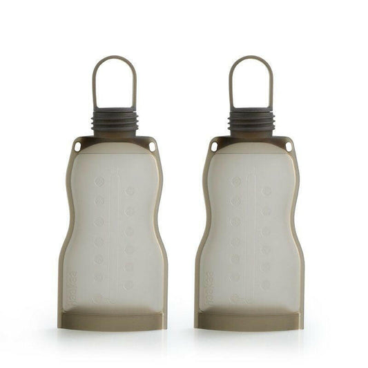 Silicone Milk Storage Bag - 260ml - 2pc By Haakaa.