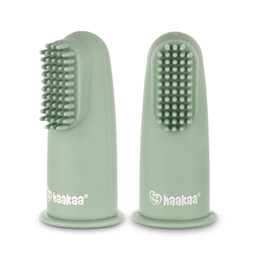 Silicone Finger Toothbrush By Haakaa