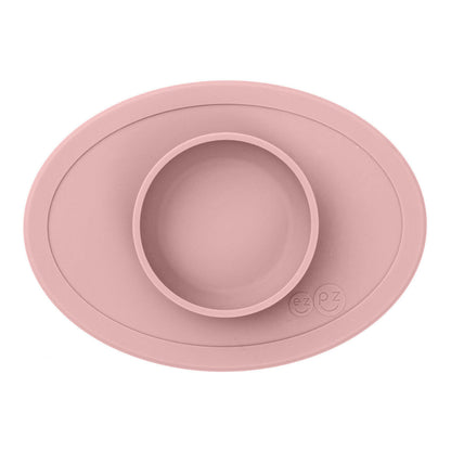 ezpz Tiny Bowl - 100% Silicone Suction Bowl with Built.