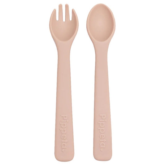 Pippeta Silicone Spoon & Fork