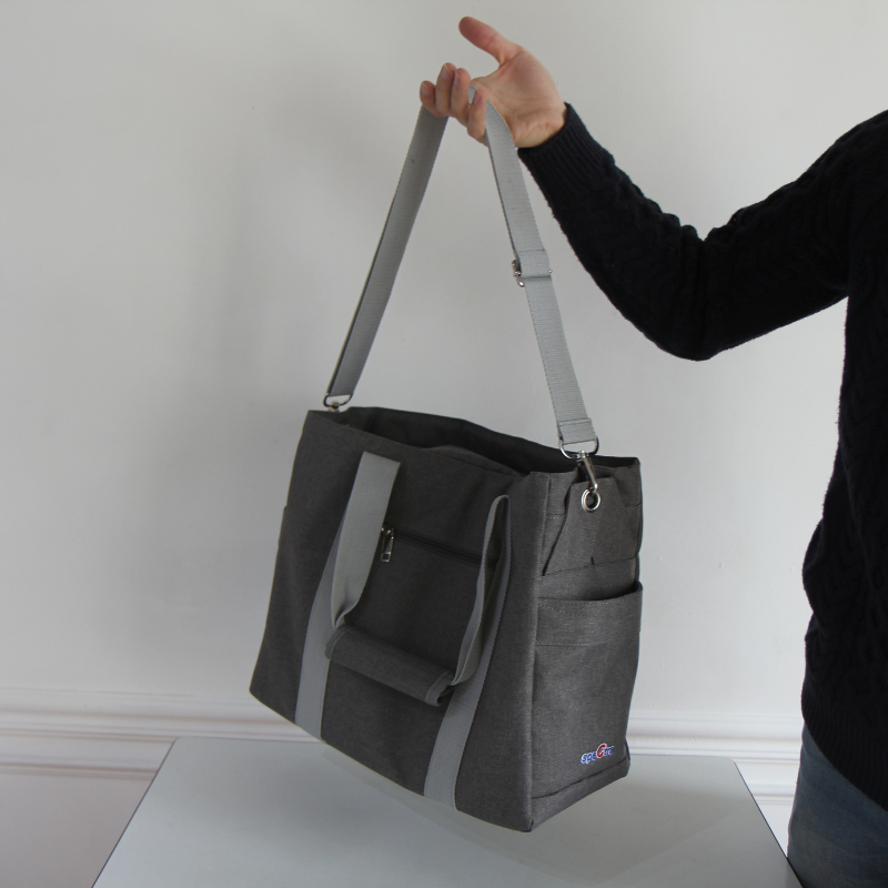 Spectra – Gray shoulder Bag